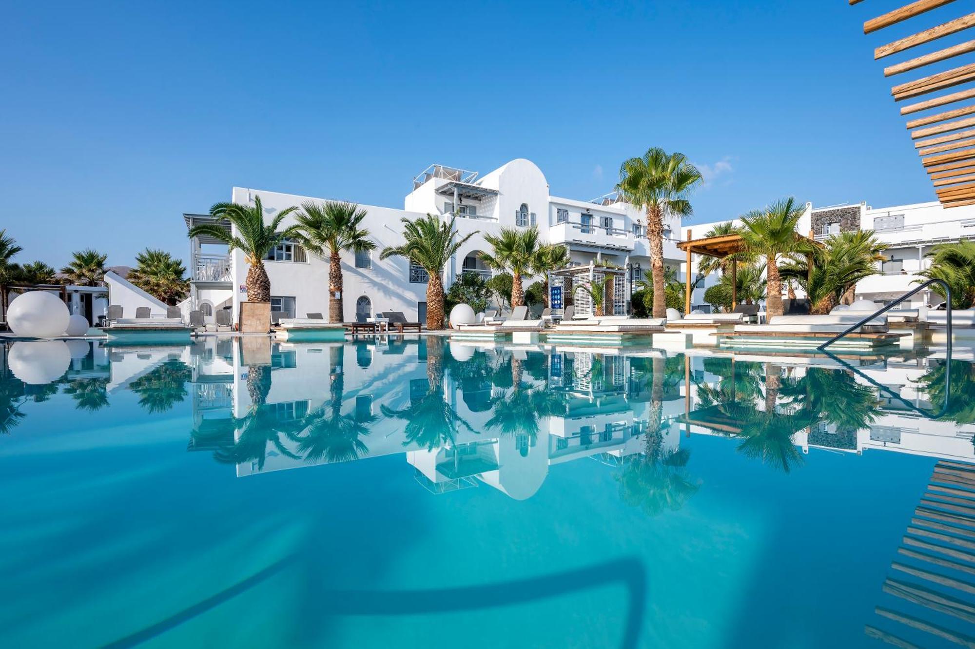 Smy Mediterranean White Santorini (Adults Only) Kamári Exterior foto